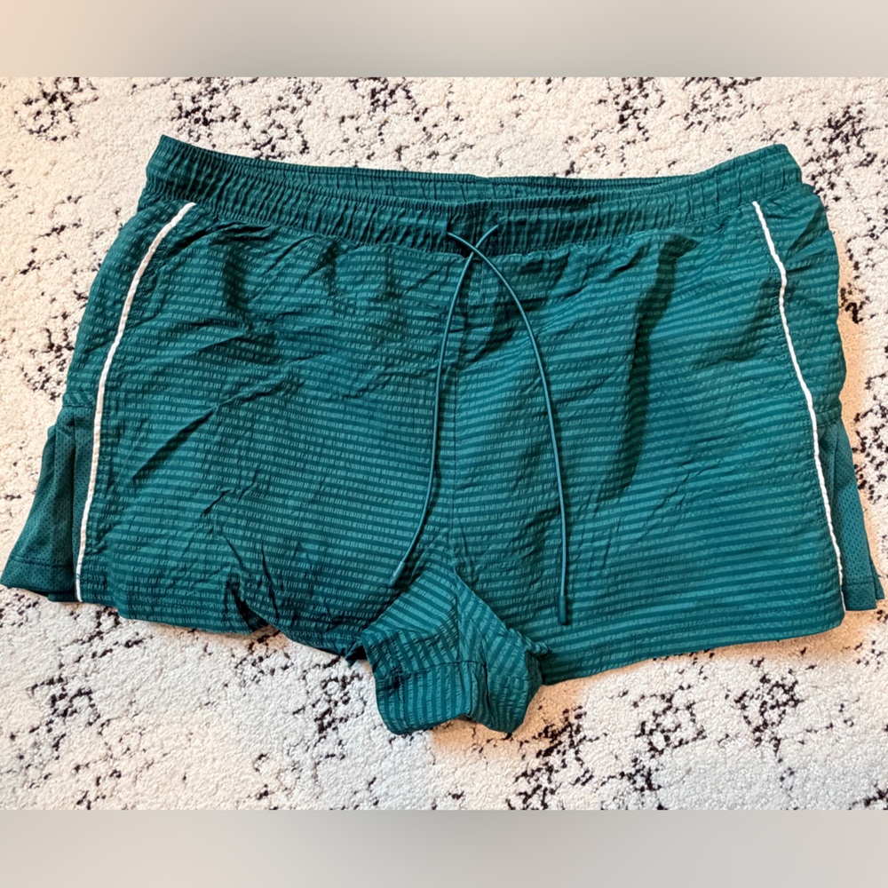 Avia Teal Shorts with White Logo